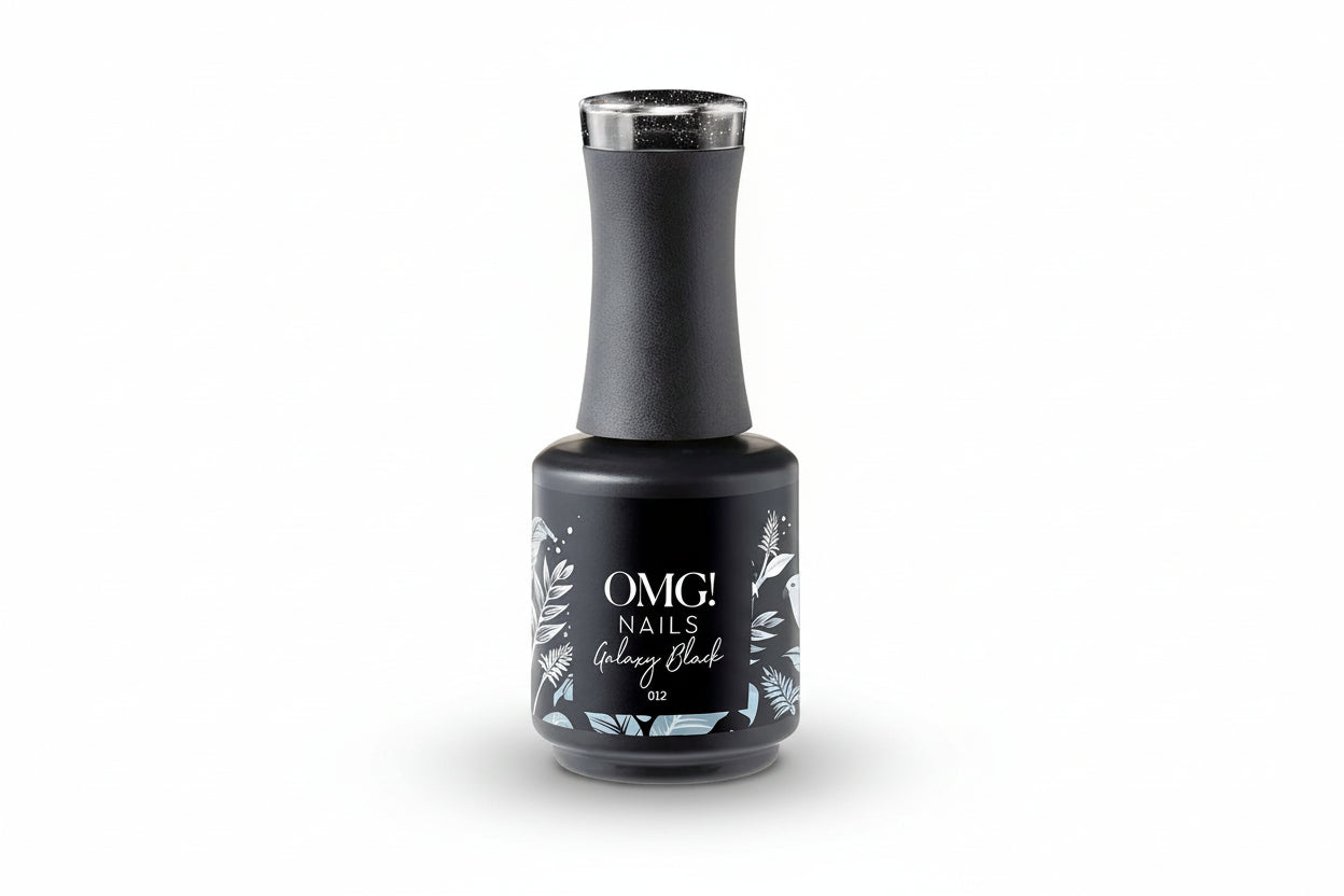 Galaxy Schwarzer Gel-Nagellack
