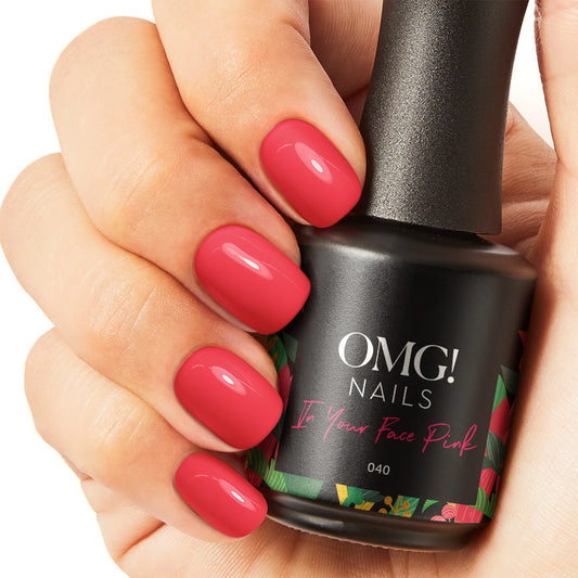 040 In Your Face Pink Gel Polish