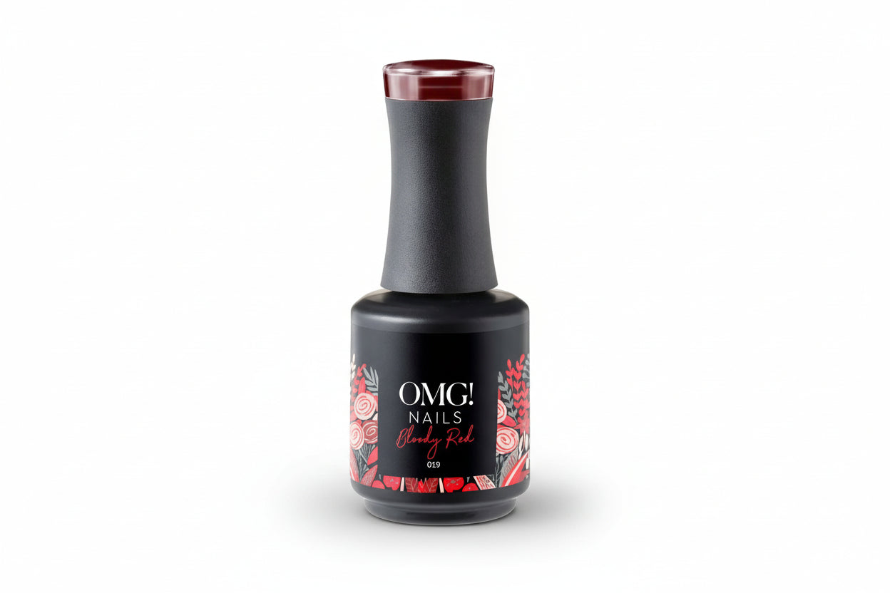 Bloody Red Gellak - OMG! Nails