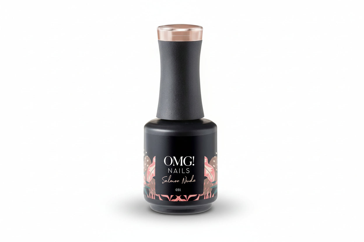 Salmon Nude Gellak - OMG! Nails
