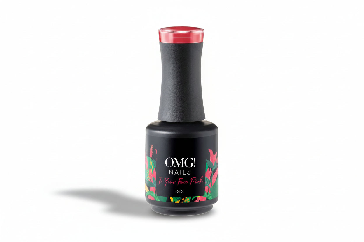 In Your Face Pink Gellak - OMG! Nails