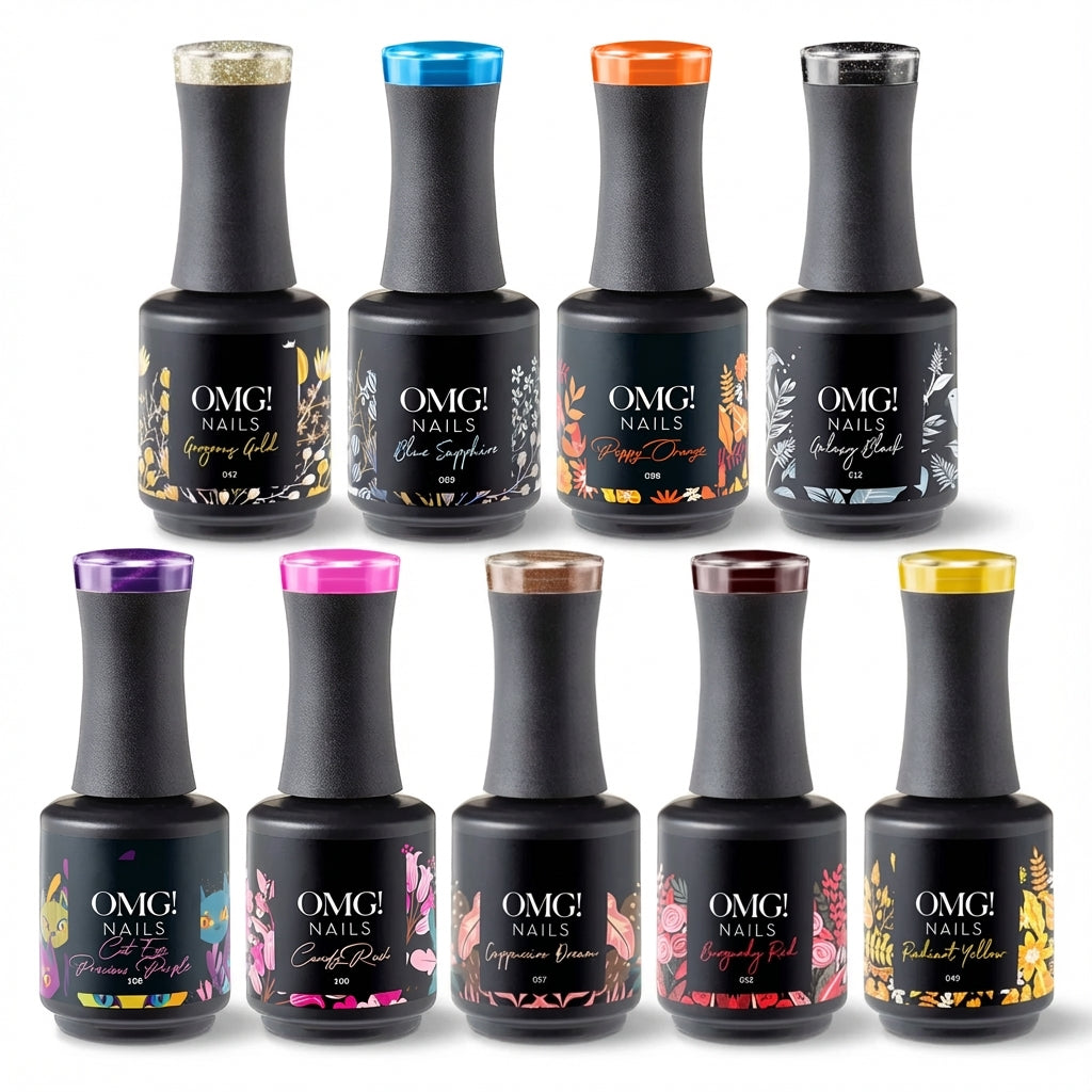OMG Gel Nagellak Kleuren