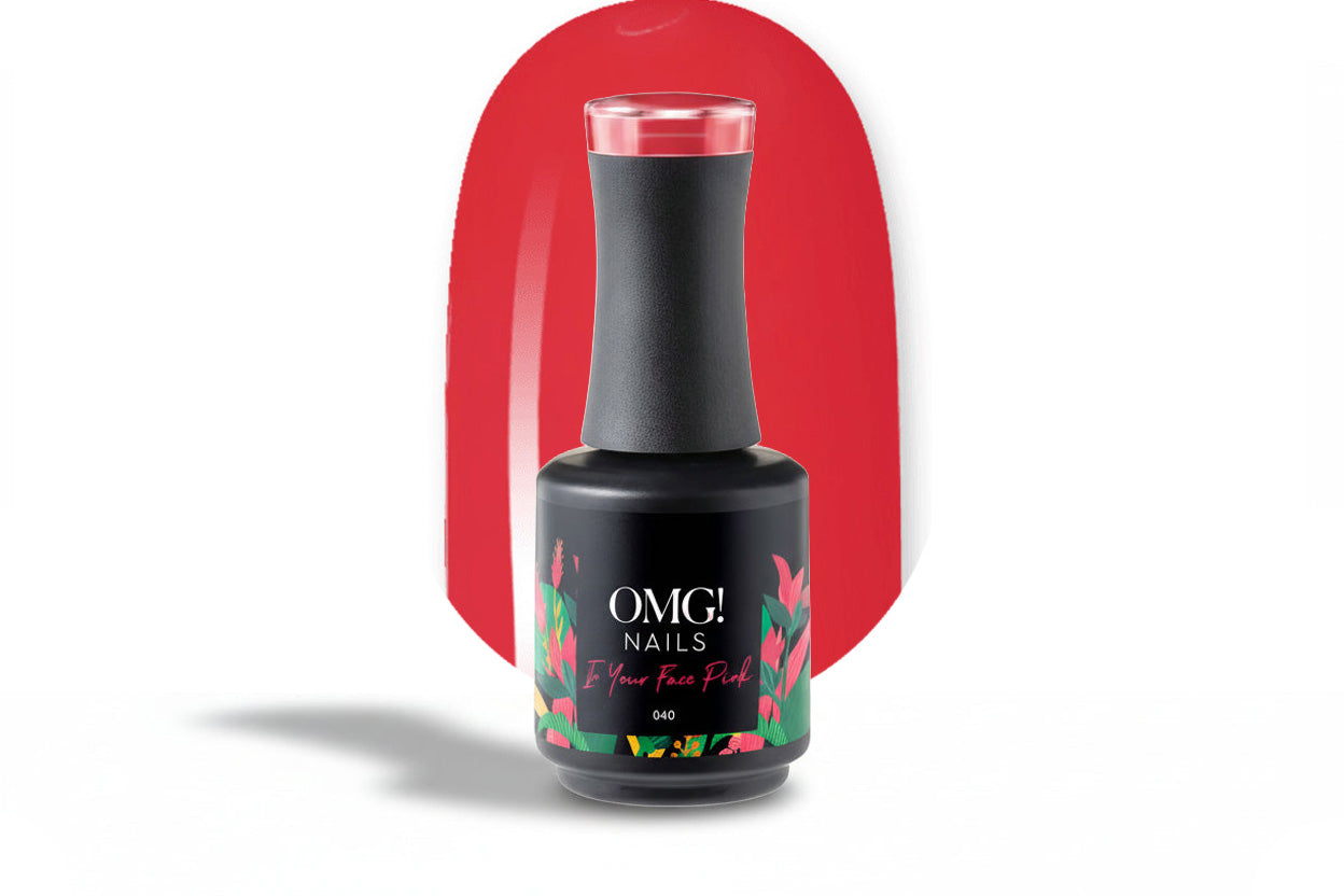 040 In Your Face Pink Gel Polish