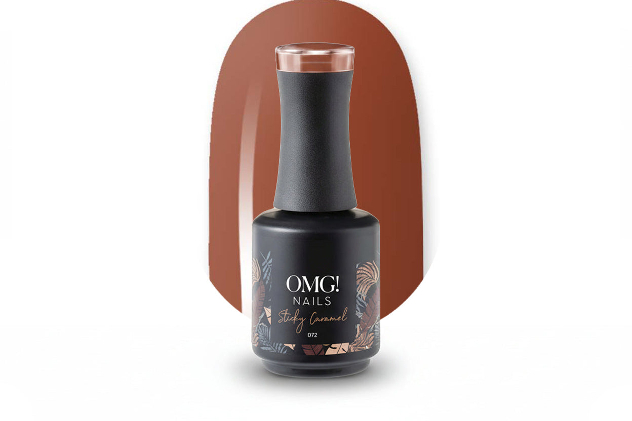 Klebriger Karamell-Gel-Nagellack