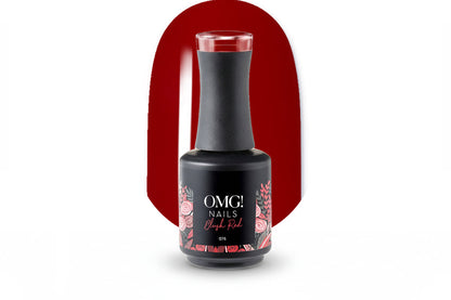 Errötender roter Gel-Nagellack