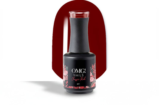 Klassischer roter Gel-Nagellack
