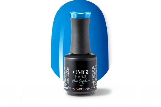 Blauer Saphir-Gel-Nagellack