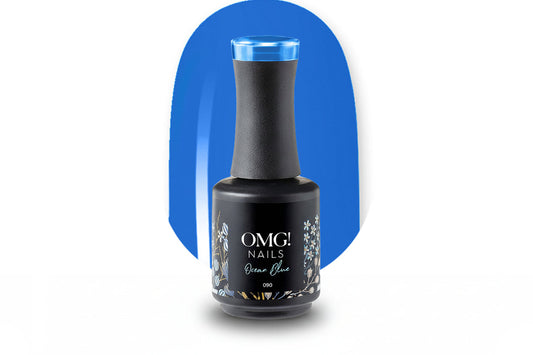 Ozeanblauer Gel-Nagellack