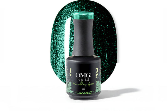 Wunderbarer grüner Gel-Nagellack