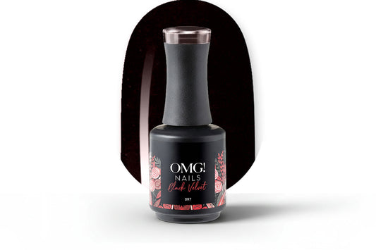 Schwarzer Samt-Gel-Nagellack