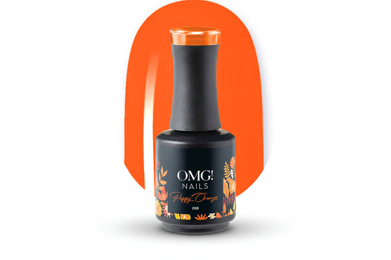 098 Poppy Orange Gellak