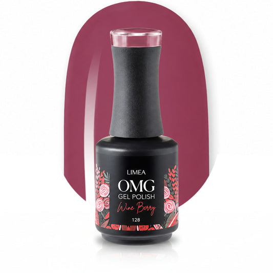128 Wine Berry Gel polish