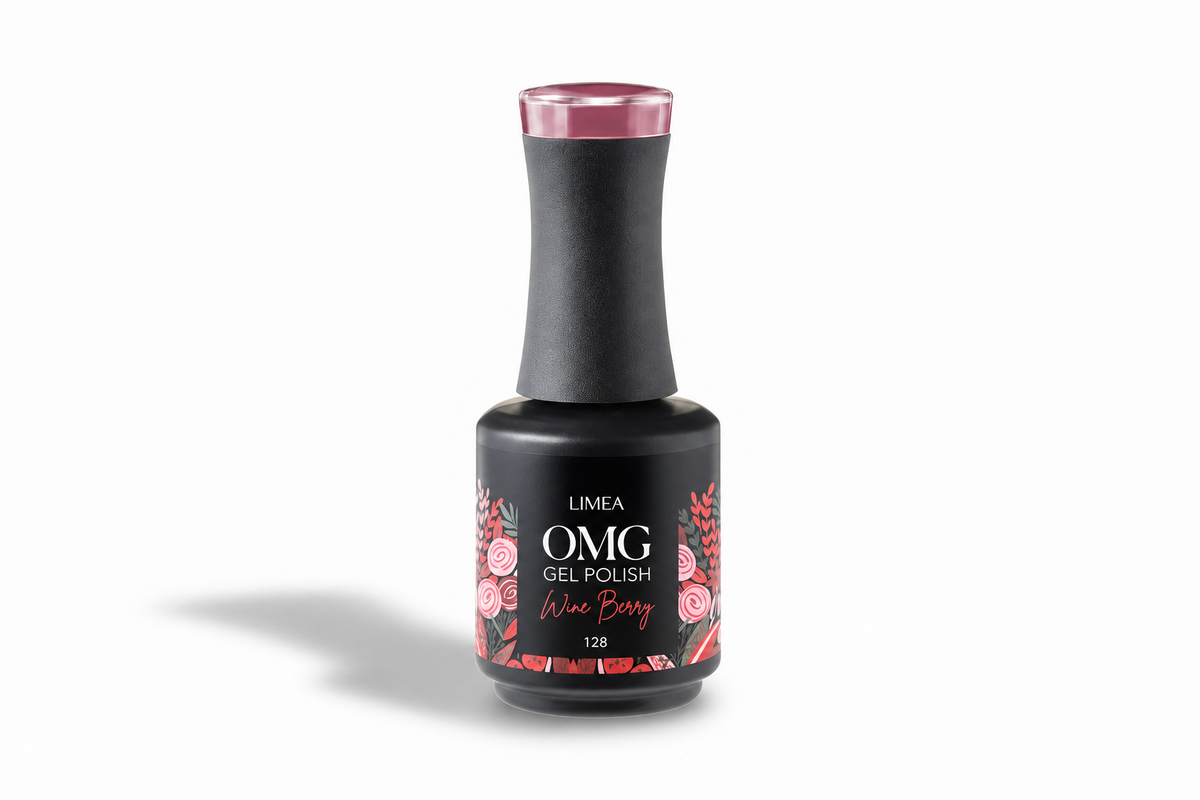 128 Wine Berry Gel polish