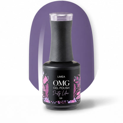 129 Dusty Lilac gel polish