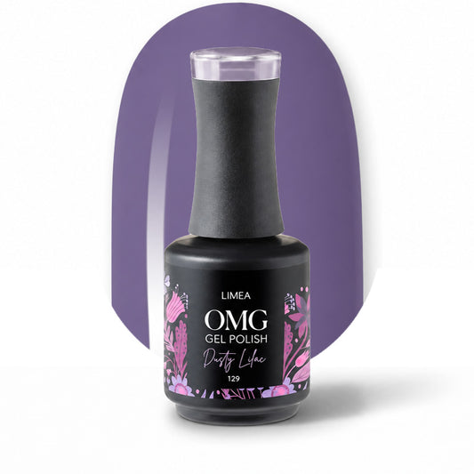 129 Dusty Lilac gel polish