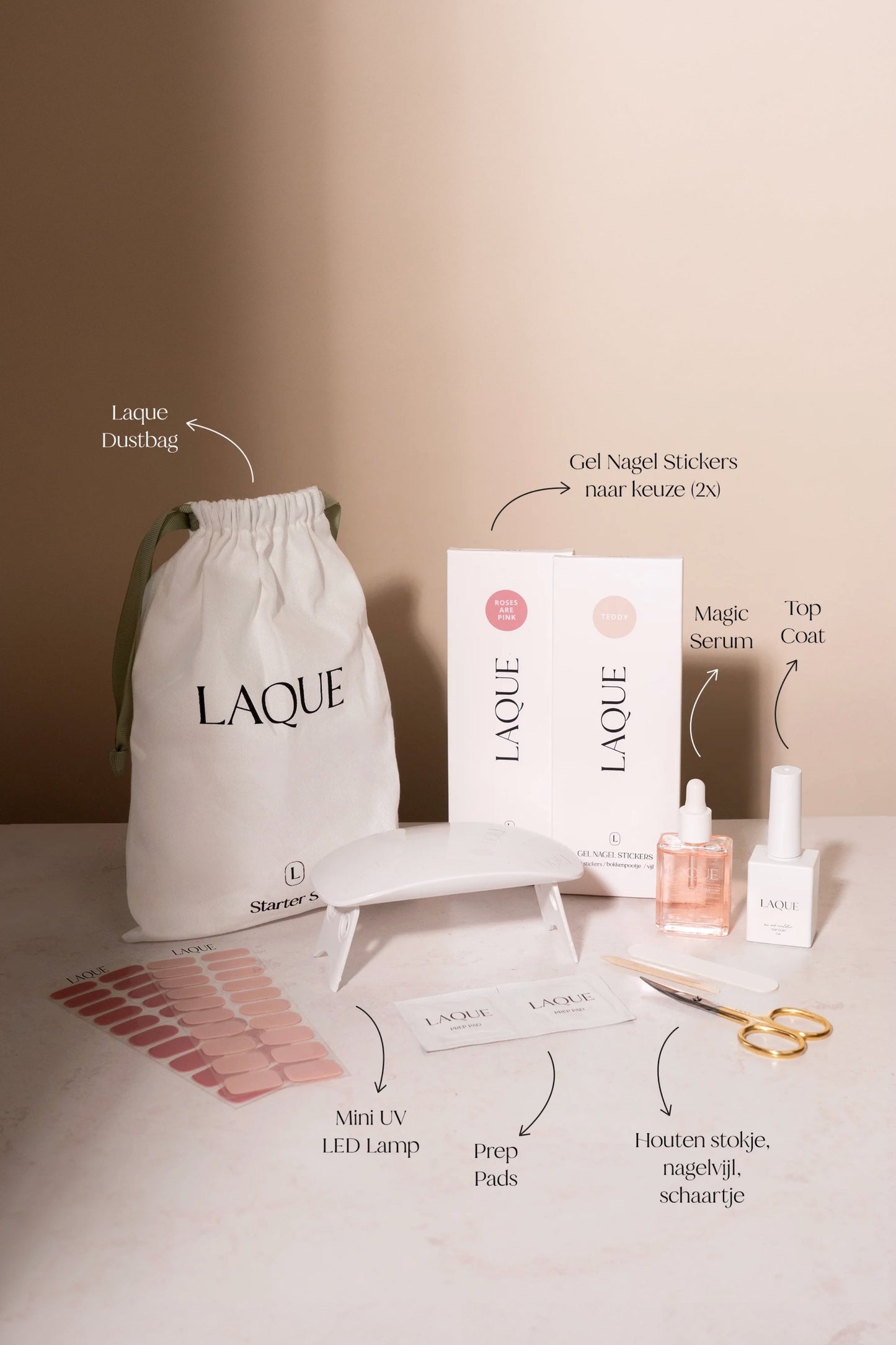 Gel sticker starter Set (+ 2 free manicures)