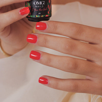 041 In Your Face Red Gel Polish