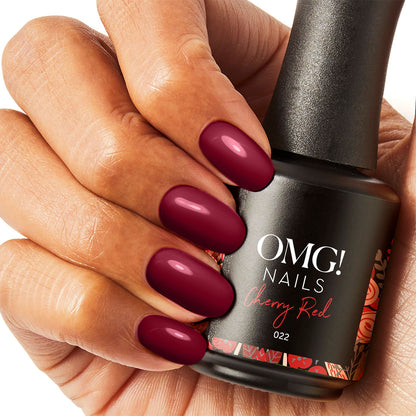 Kirschroter Gel-Nagellack