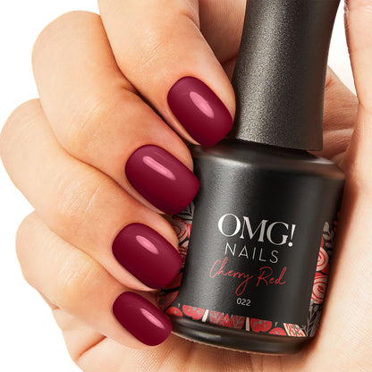Kirschroter Gel-Nagellack