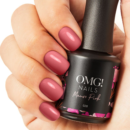 Malvenrosa Gel-Nagellack