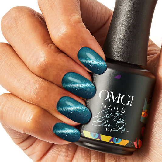Cat Eye Blue Sky Gel-Nagellack