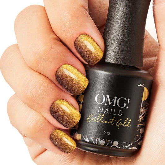 Brilliant Gold Gel Polish