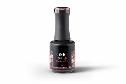 Schwarzer Samt-Gel-Nagellack