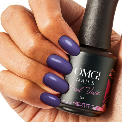 105 Royal Violet Gel Polish
