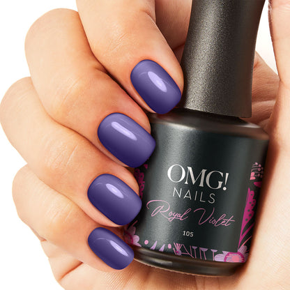 105 Royal Violet Gel Polish
