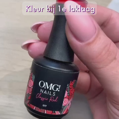 077 Classic Red Gel Polish
