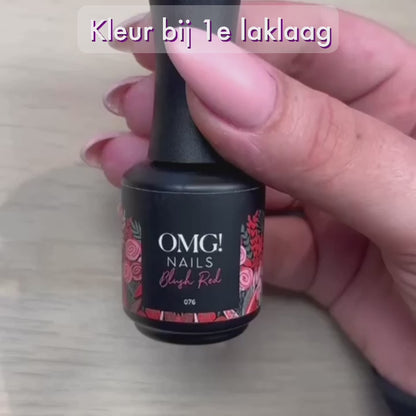 Errötender roter Gel-Nagellack