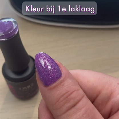 104 Purple Star Gel Polish