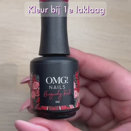 052 Burgundy Red Gel Polish