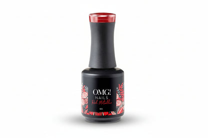 Red Metallic Gellak - OMG! Nails