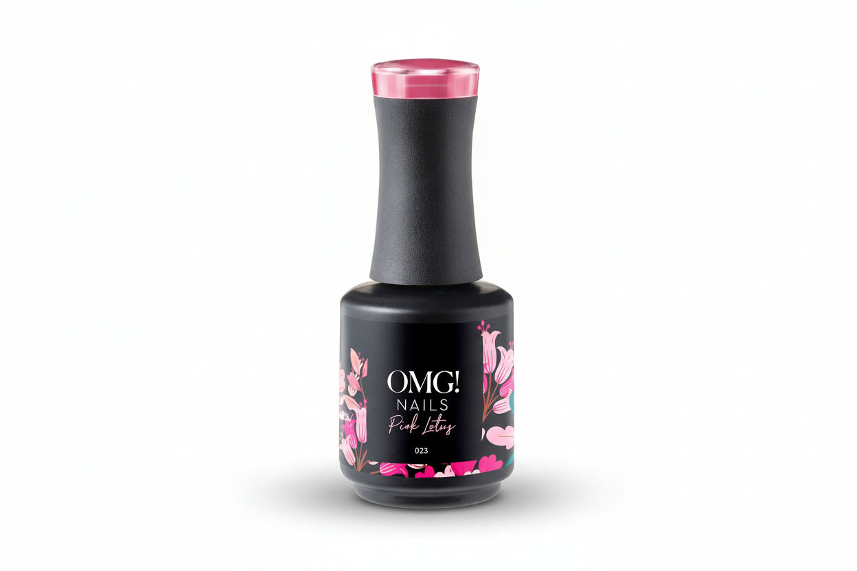 Pink Lotus Gellak - OMG! Nails