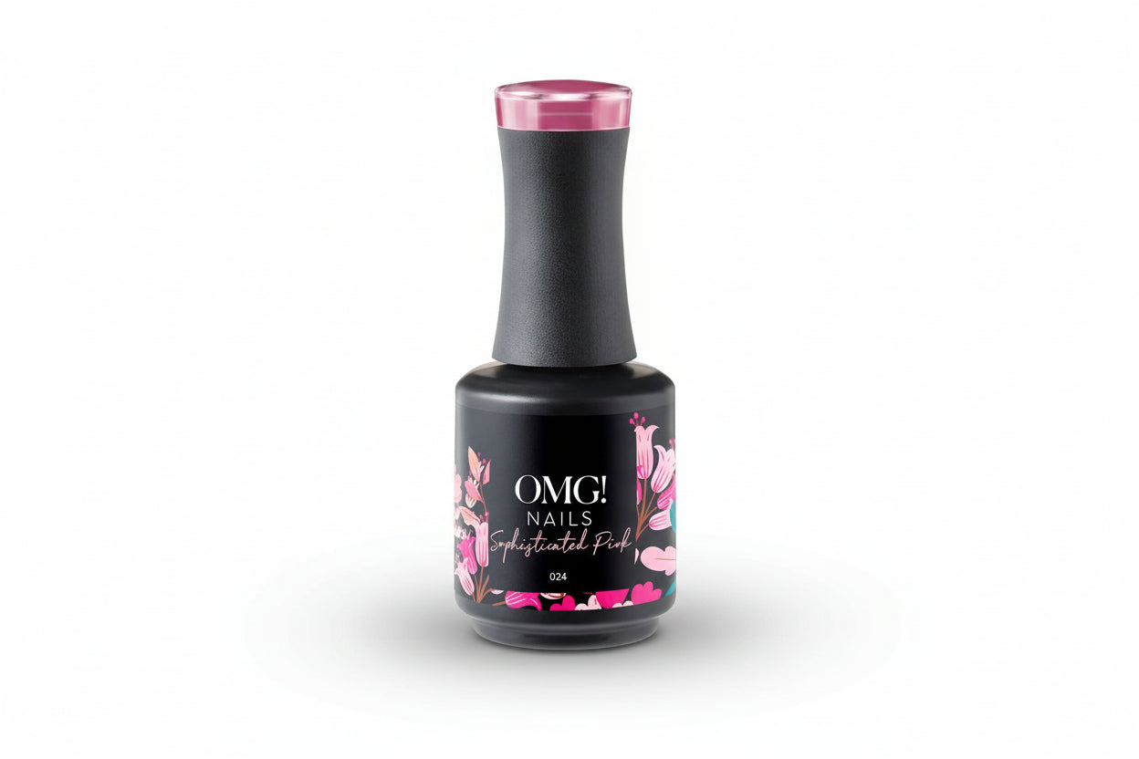 Sophisticated Pink Gellak - OMG! Nails