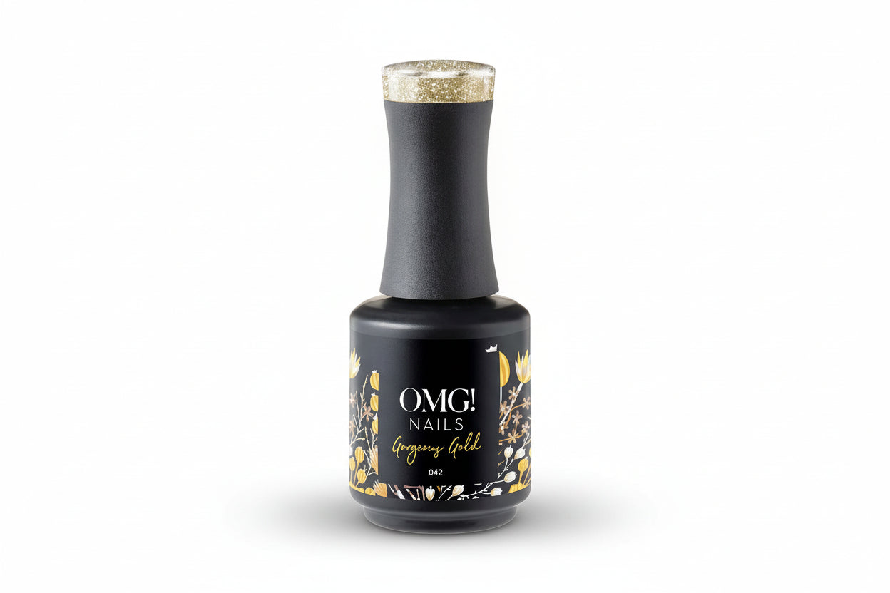 Gorgeous Gold Gellak - OMG! Nails