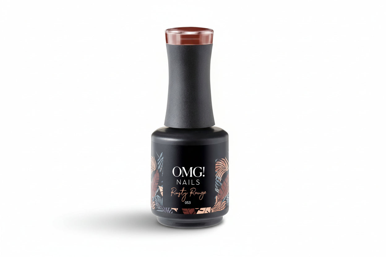 Rusty Rouge Gellak - OMG! Nails