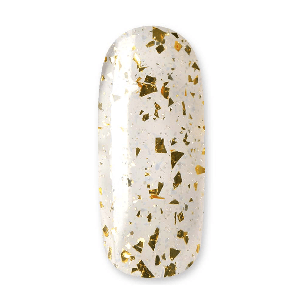 Gold Glam Top Coat Gellak - OMG! Nails