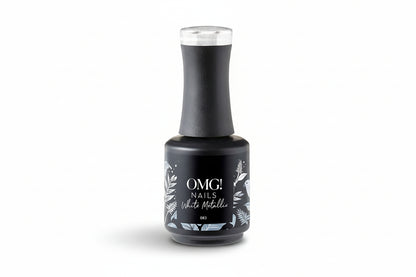083 White Metallic Gel Polish