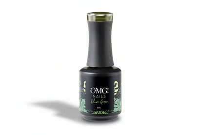 Olivgrüner Gel-Nagellack