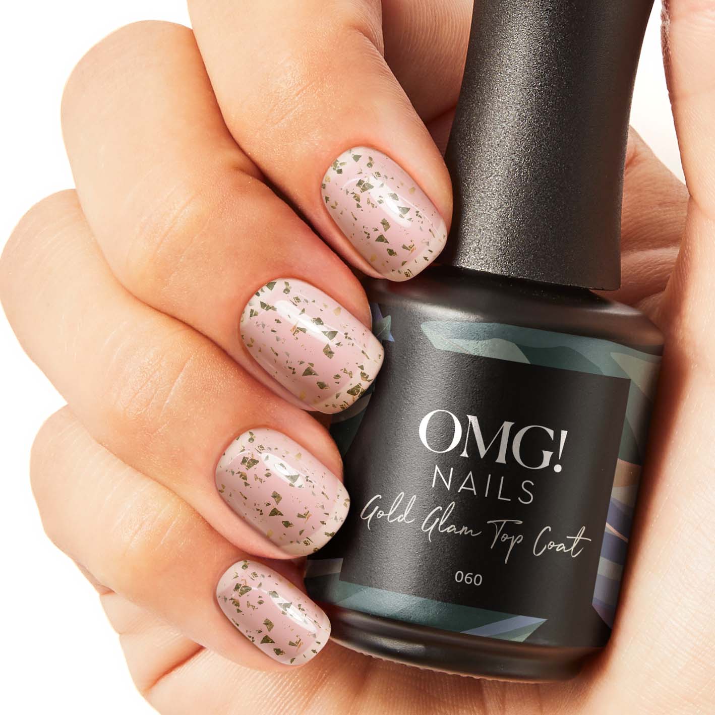 060 Gold Glam Top Coat