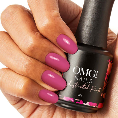 024 Sophisticated Pink Gel Polish