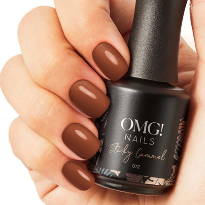 Klebriger Karamell-Gel-Nagellack